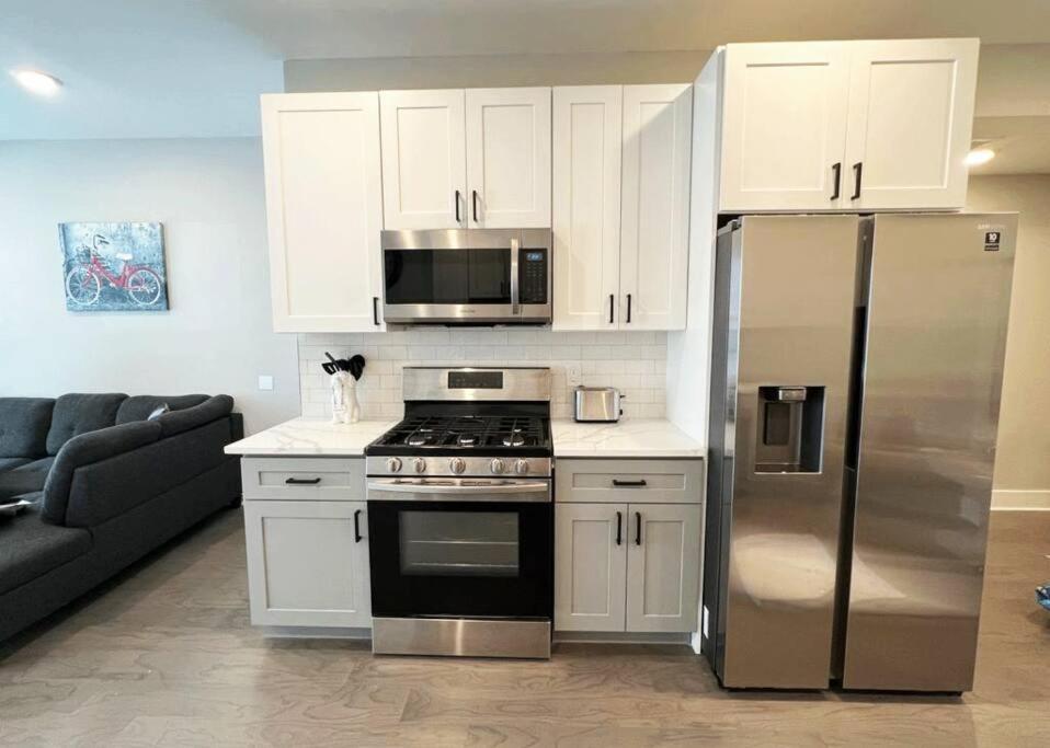 Modern 2Br 2Ba Apartment With Rooftop In Brewerytown Filadélfia Exterior foto